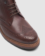 Janosh K Full Brogue BC - Dark Brown