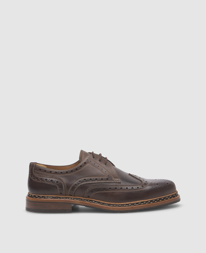 Buda Full-Brogue H - Mocca