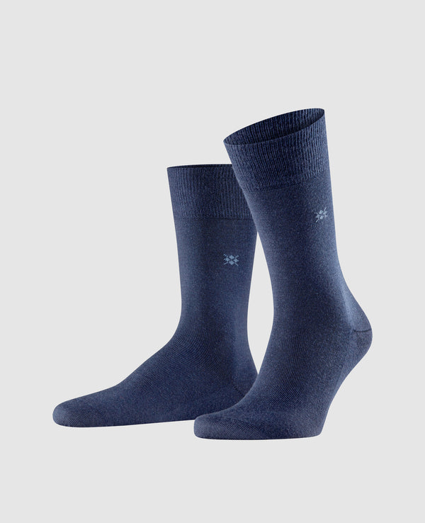 Burlington Leeds Men's Socks - Marine