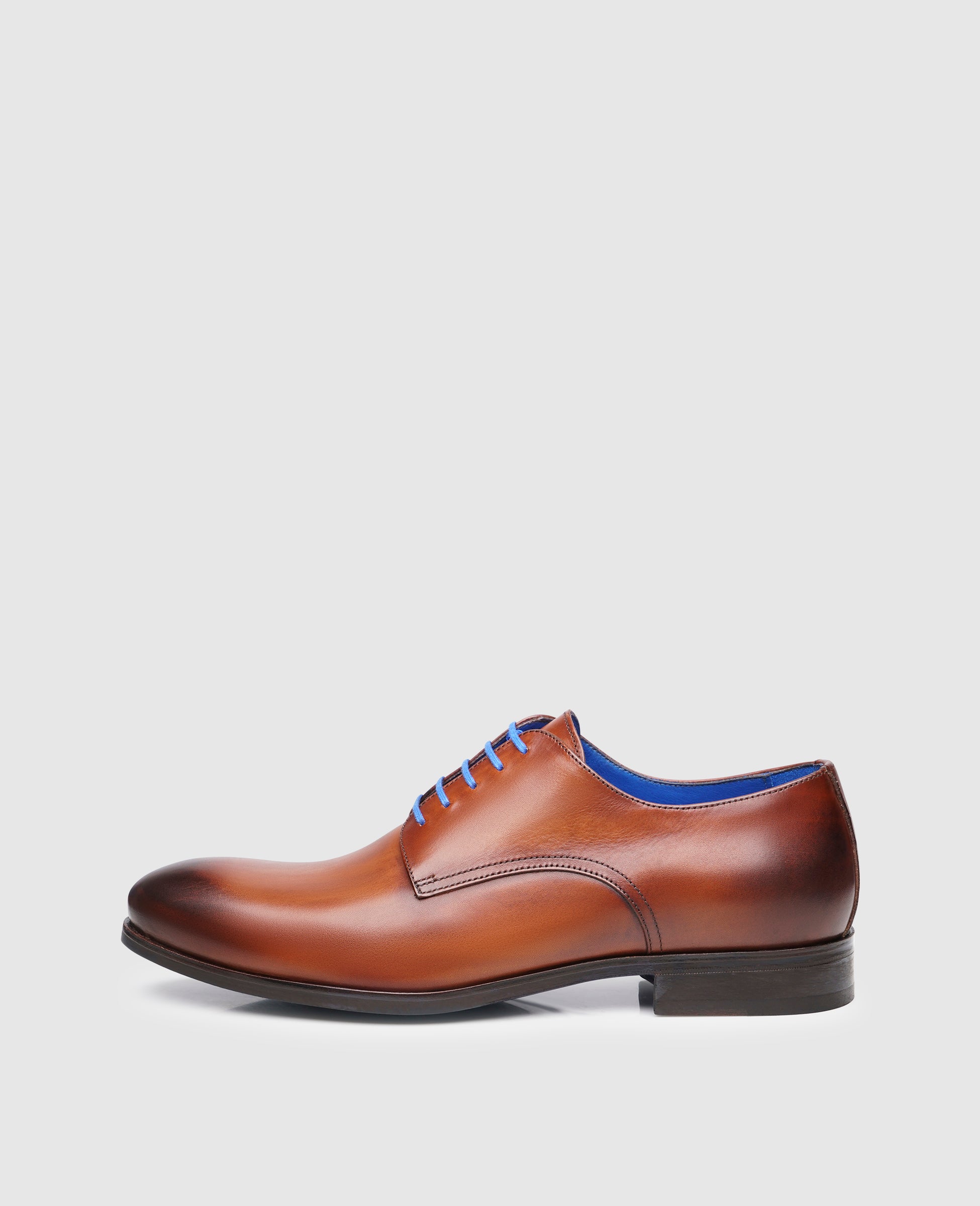 Handcrafted Plain Derby with a Hand Finish | Shoepassion